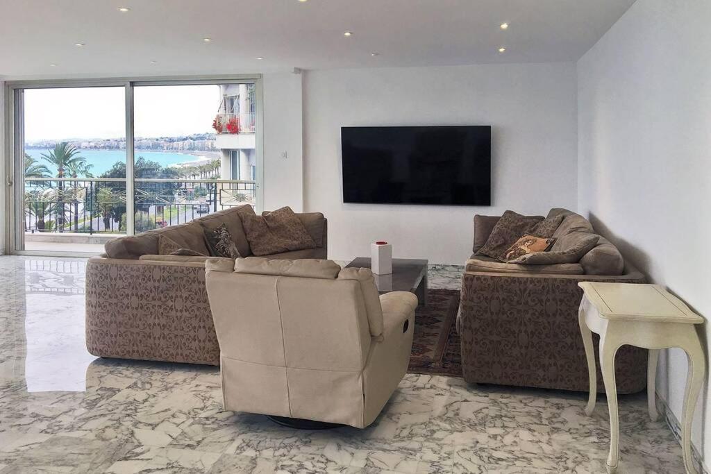 Promenade Des Anglais Amazing Sea View 140M2 3Br Nice Exterior photo