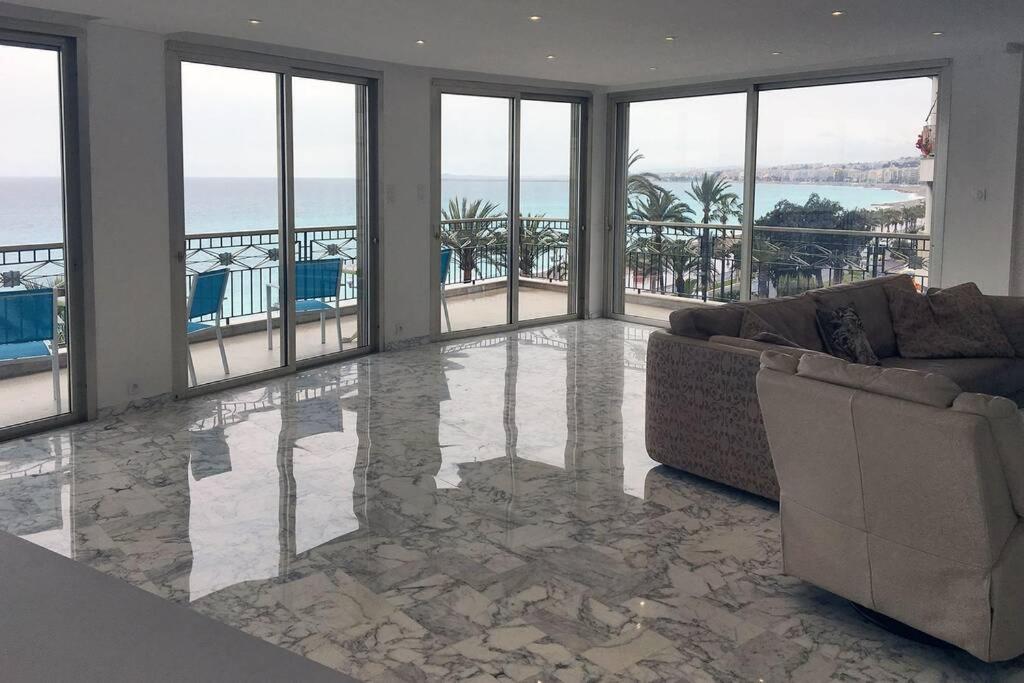Promenade Des Anglais Amazing Sea View 140M2 3Br Nice Exterior photo